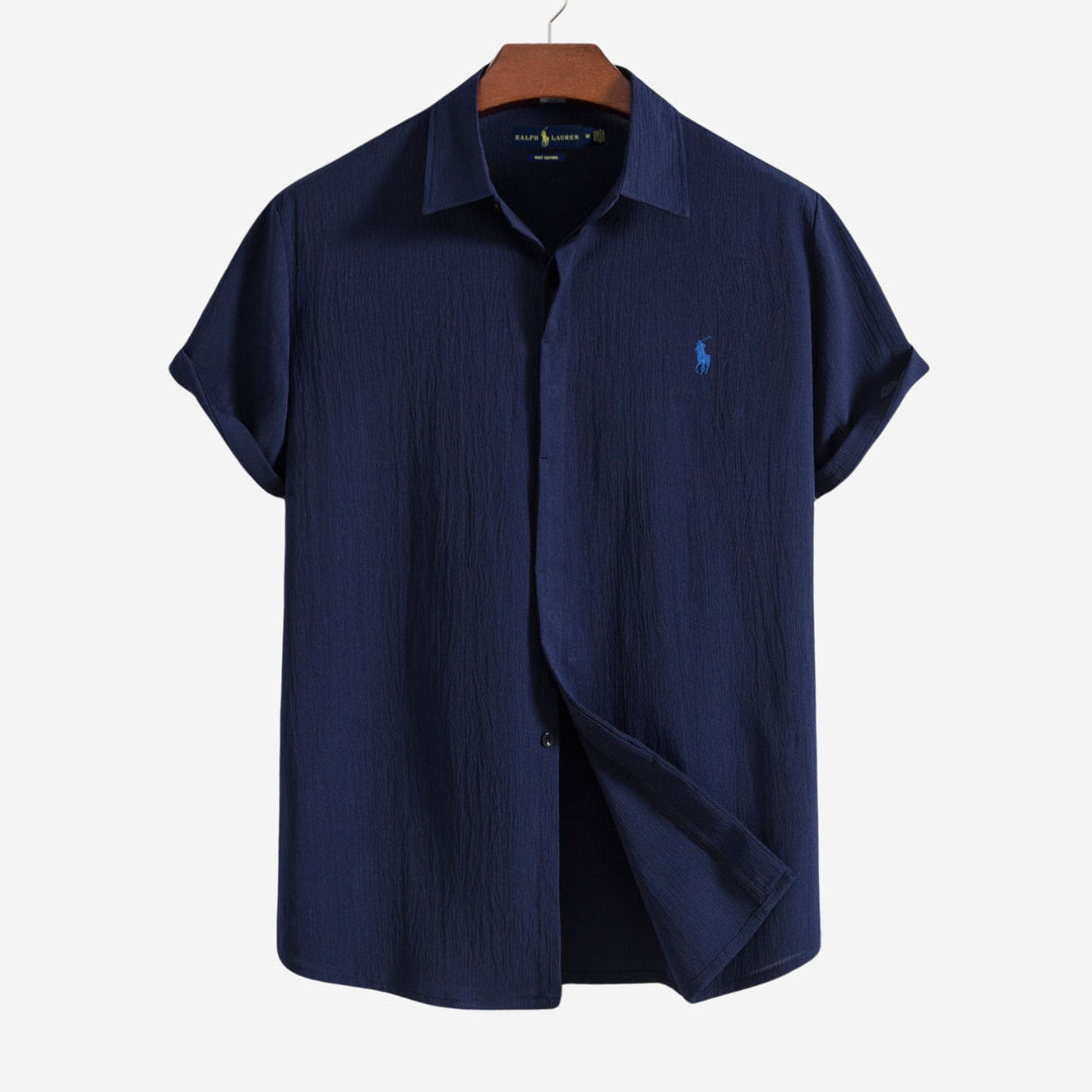 Somrig Skjorta med Avslappnad Passform - UTFÖRSÄLJNING