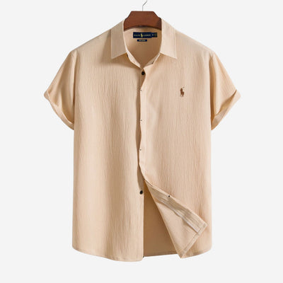 Somrig Skjorta med Avslappnad Passform - UTFÖRSÄLJNING