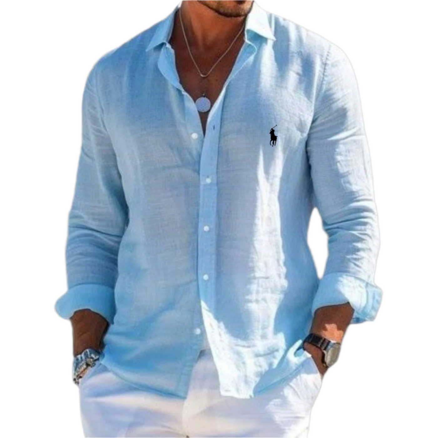 Ralph Lauren – Elegant herrpikétröja