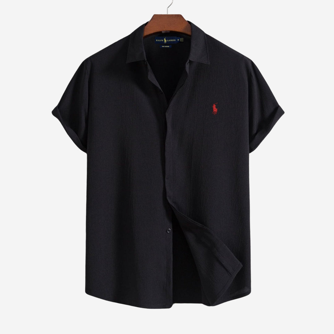 Somrig Skjorta med Avslappnad Passform - UTFÖRSÄLJNING