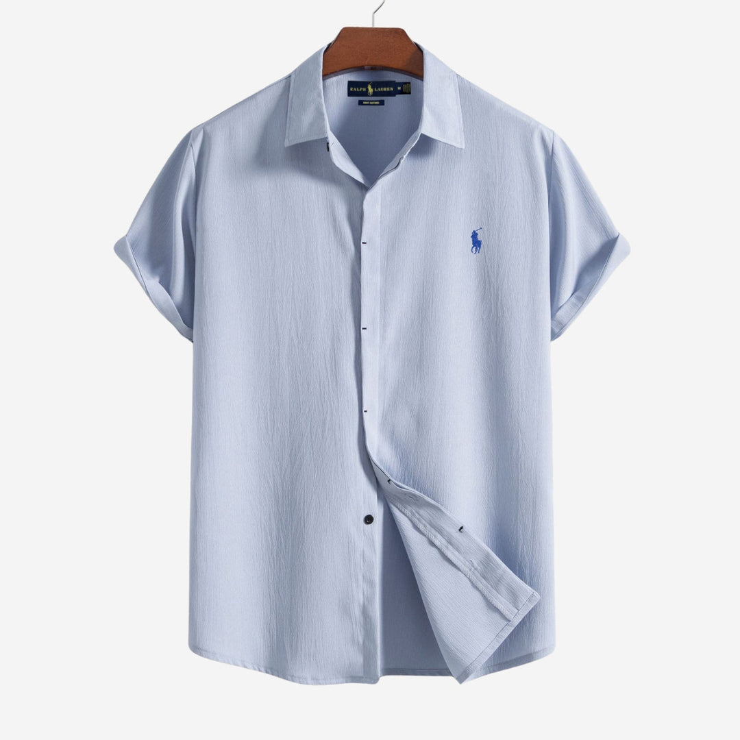 Somrig Skjorta med Avslappnad Passform - UTFÖRSÄLJNING