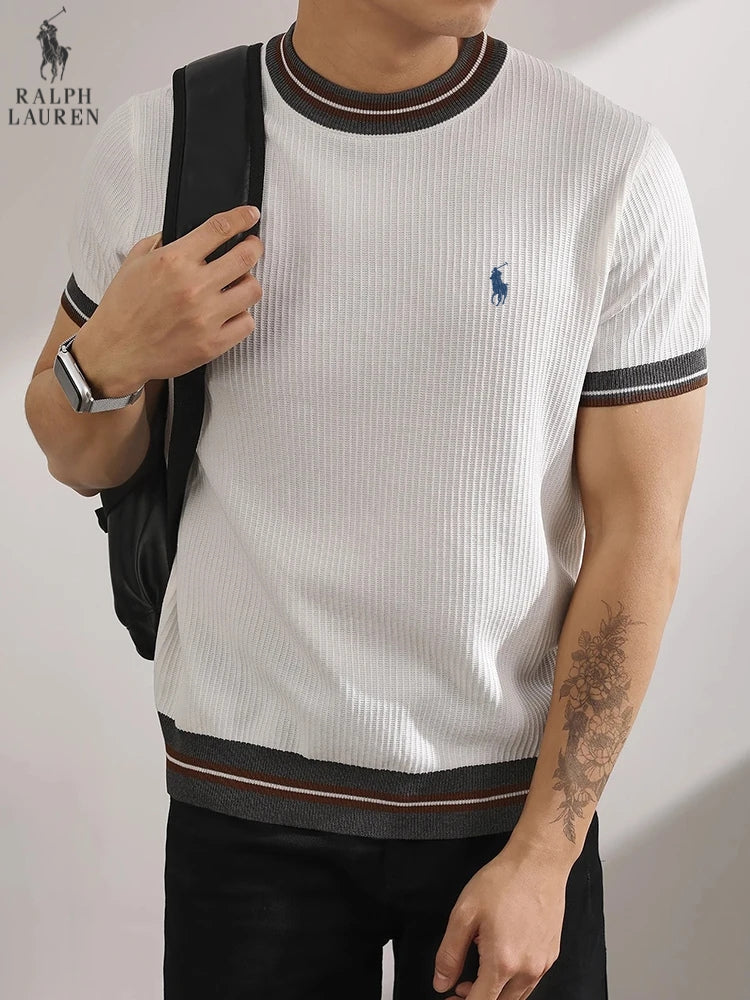 Casual T-shirt för män || med ren passform