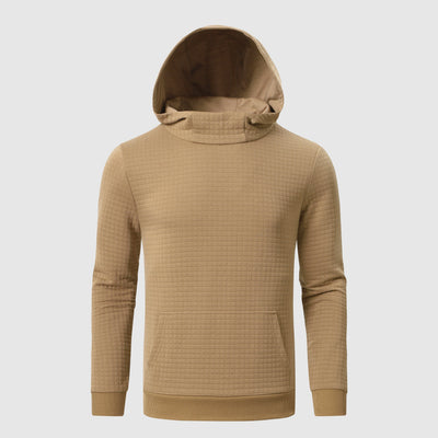 Dan Anthony Ribbad Hoodie i Streetstil