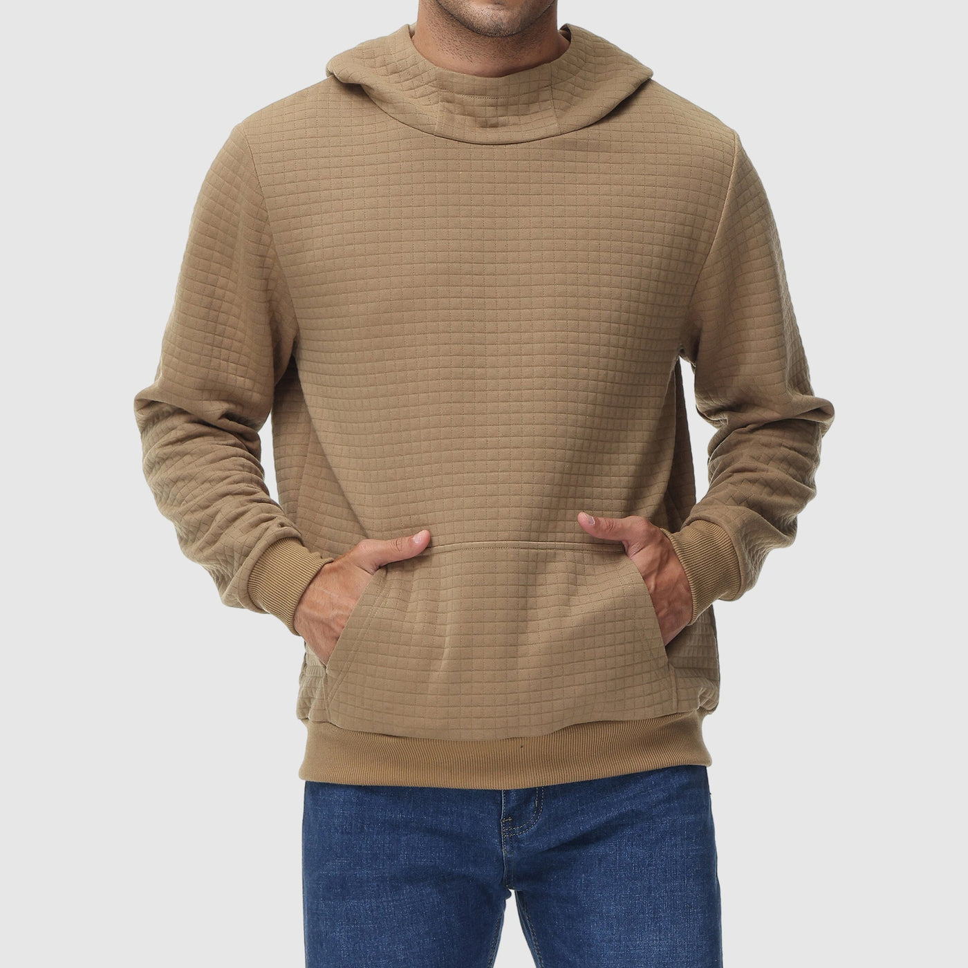 Dan Anthony Ribbad Hoodie i Streetstil